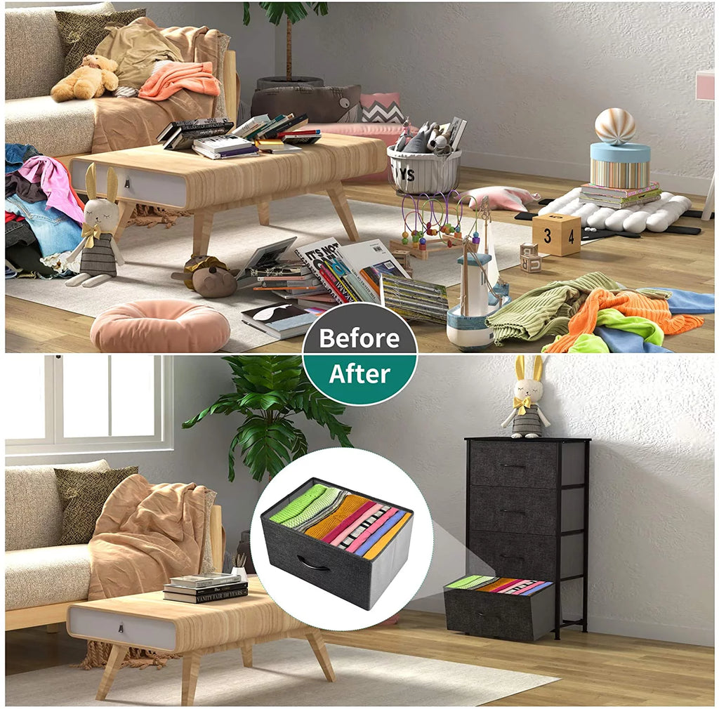 5 Drawer Fabric Storage Tower T785