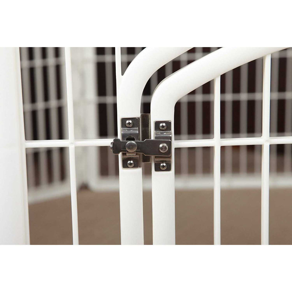 8-Panel Pet Playpen with Door X8423