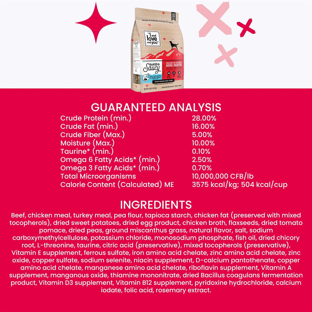 Baked Beef & Sweet Potatoes Dry Dog Food J682688