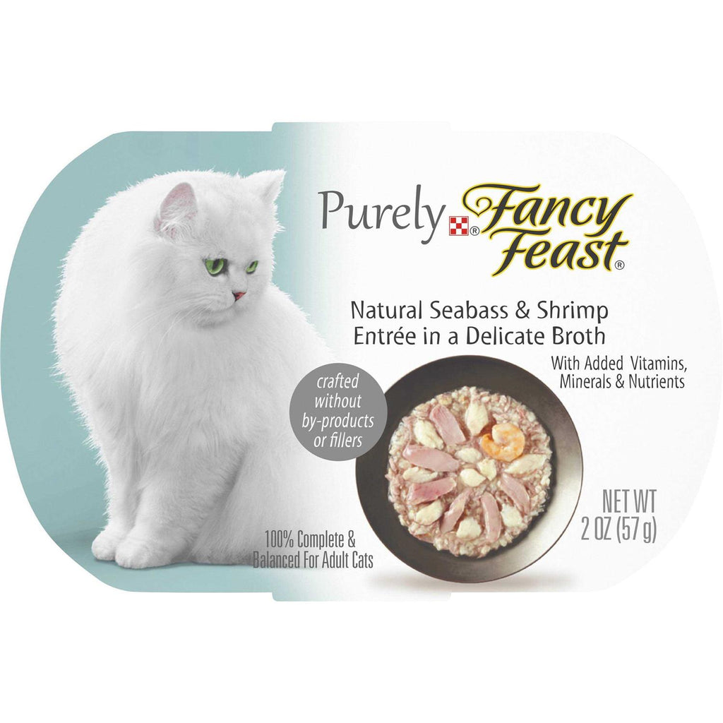Natural Seabass & Shrimp in Broth Cat Food L5113