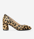 Black Block Heel Pump Q625251