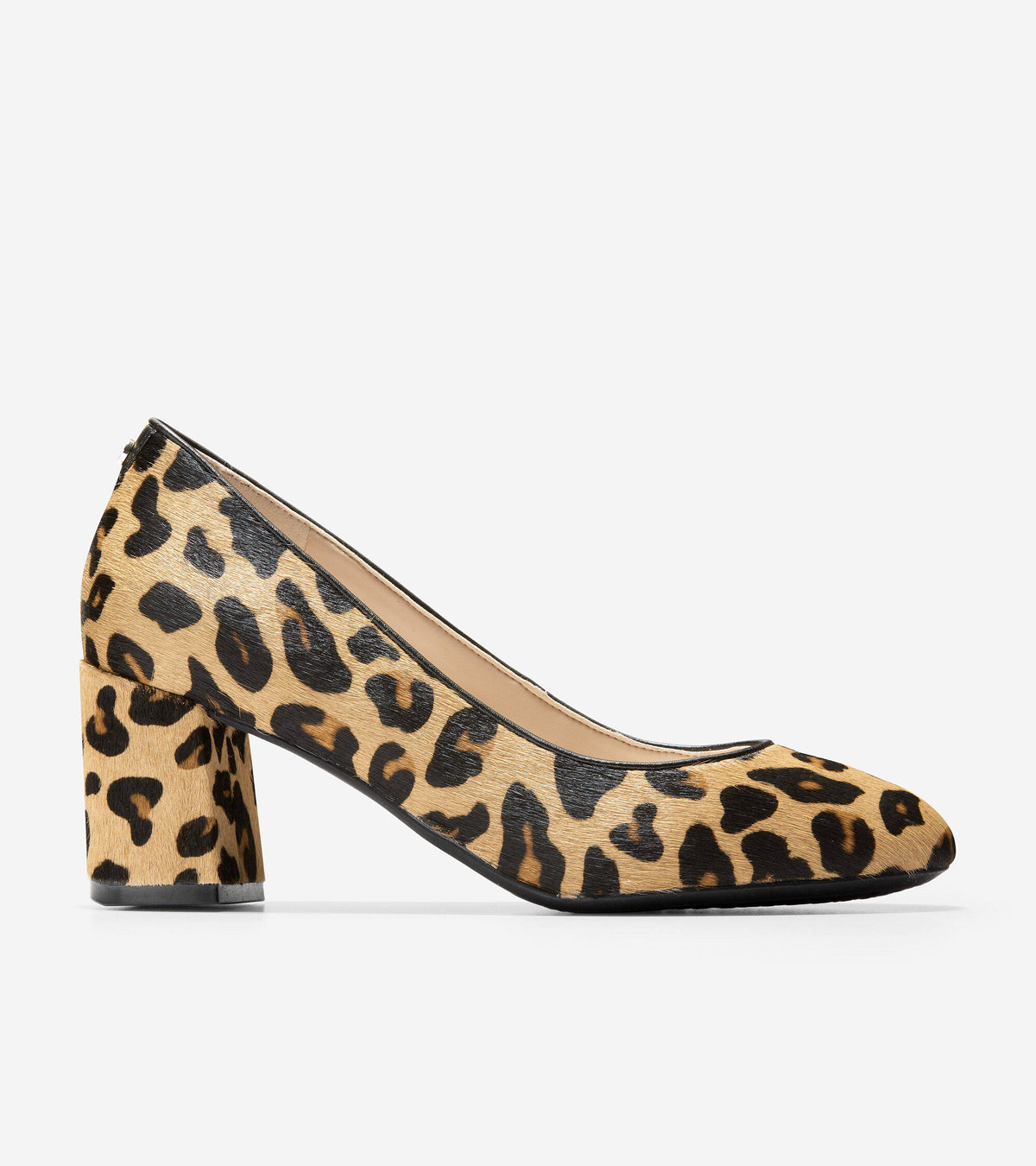 Black Block Heel Pump Q625251