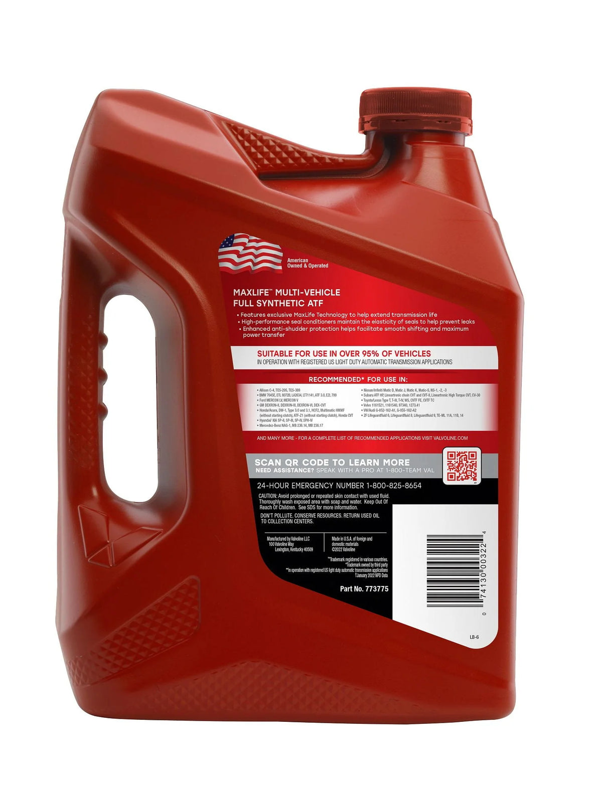 Full Synthetic Automatic Transmission Fluid 1 GA O13106