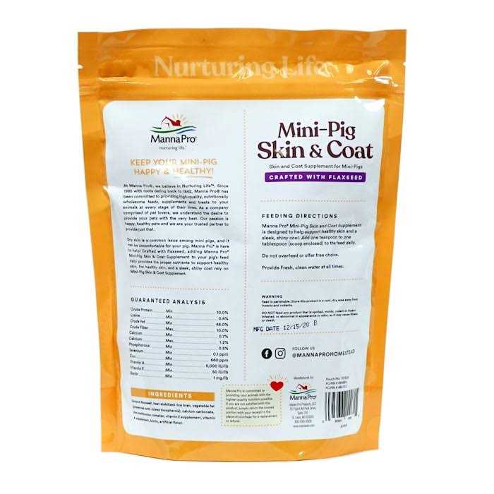 Mini Pig Skin & Coat Supplement Z9520
