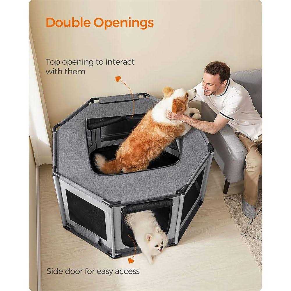 Dog Playpen Oxford Fabric Dog Fence E373