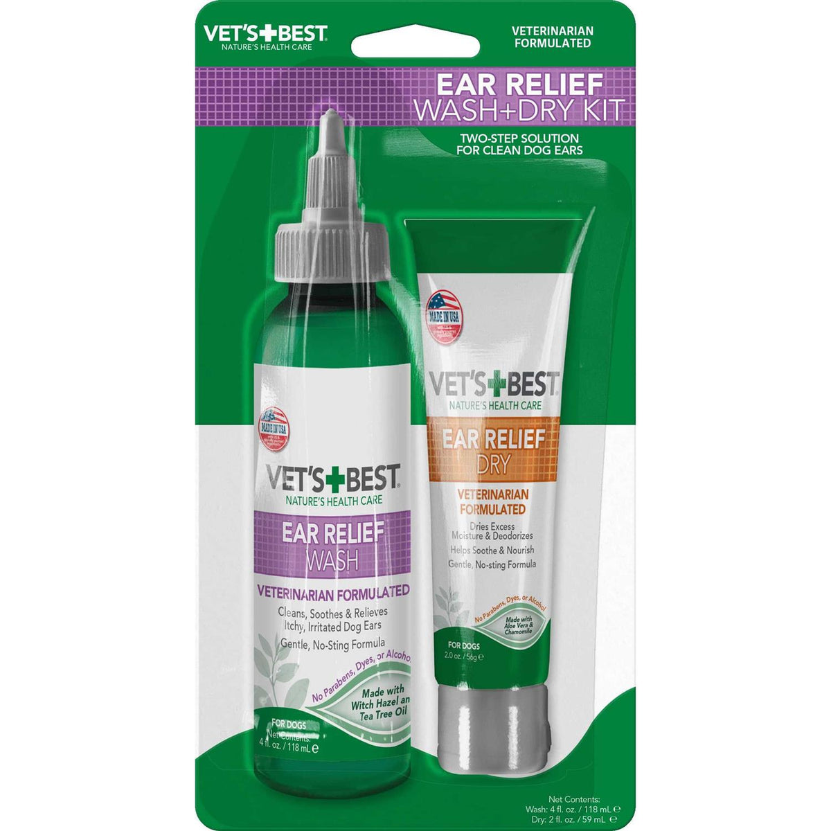 Ear Relief Wash and Dry X1256