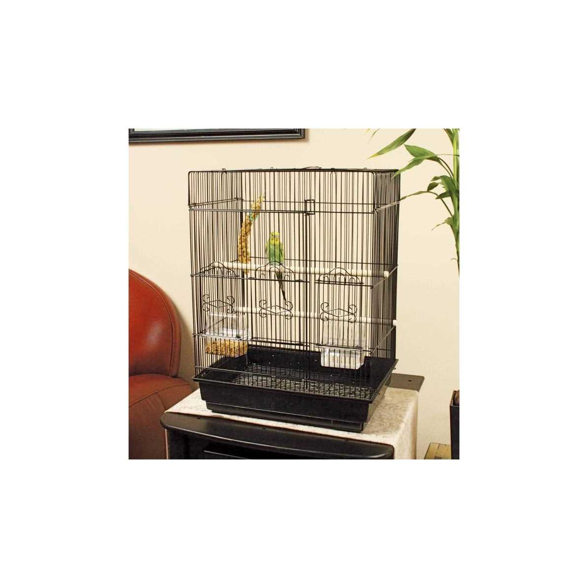 Square Top Parakeet Cage E36484