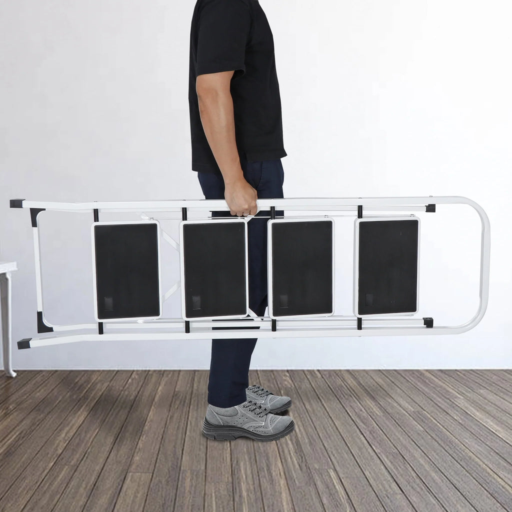 4 Step Ladder with Handgrip 330 lbs Capacity D148538